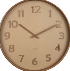 Horloge ronde en bois Pure grain (40 cm)