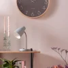 Horloge ronde en MDF Sencillo 40 cm (Gris foncé)