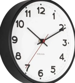 Horloge ronde en métal New classic 20 cm (Blanc)