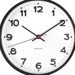 Horloge ronde en métal New classic 20 cm (Blanc)