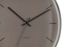 Horloge ronde en métal Nirvana Globe 40 cm