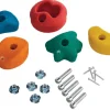 Kit pierres à grimper pour mur d'escalade (Lot de 5)