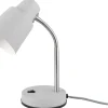 Lampe de bureau en métal Scope (Blanc)