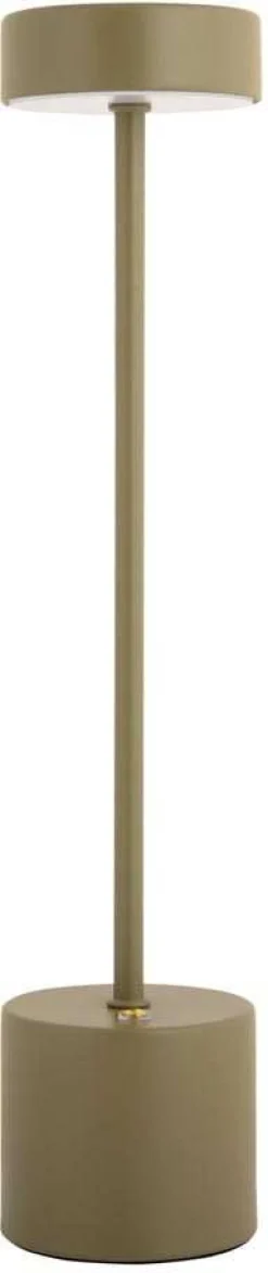 Lampe de table en métal Ganard led (Vert)