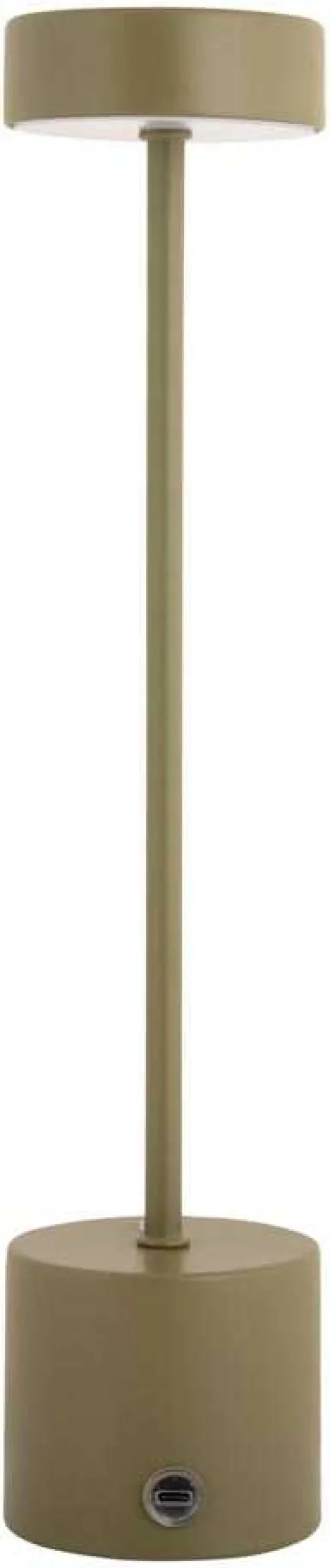 Lampe de table en métal Ganard led (Vert)