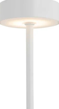 Lampe de table en métal Ganard led (Blanc)