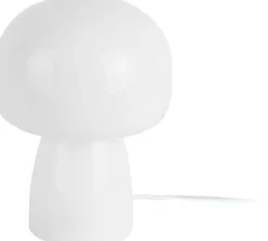 Lampe de table en verre Fervor (Blanc)