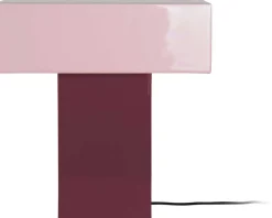 Lampe de table Grato Recto (Mauve foncé et lavande)