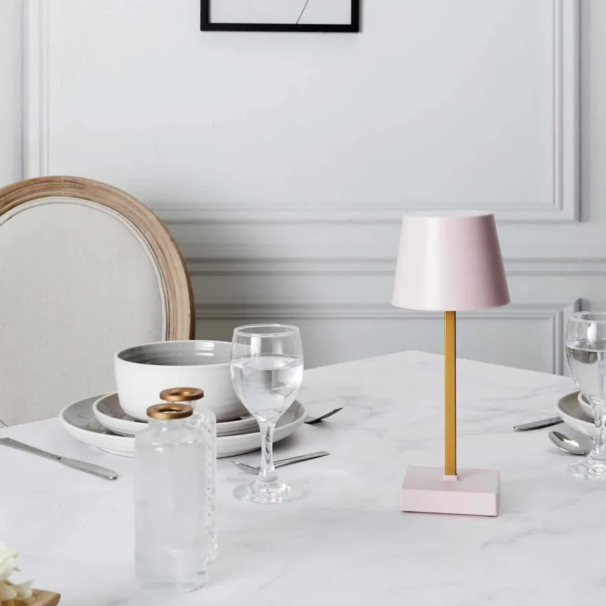 Lampe de table LED tactile (Nude)