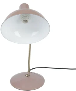 Lampe en métal à poser Hood (Vieux rose)