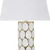 Lampe à poser en céramique et métal Glam (Modèle 2)