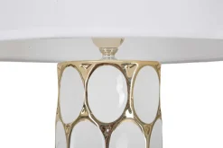 Lampe à poser en céramique et métal Glam (Modèle 2)