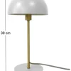 Lampe à poser en métal Bonnet 39 cm (Blanc)