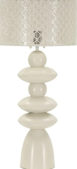 Lampe à poser en métal Carl 33 x 71 cm
