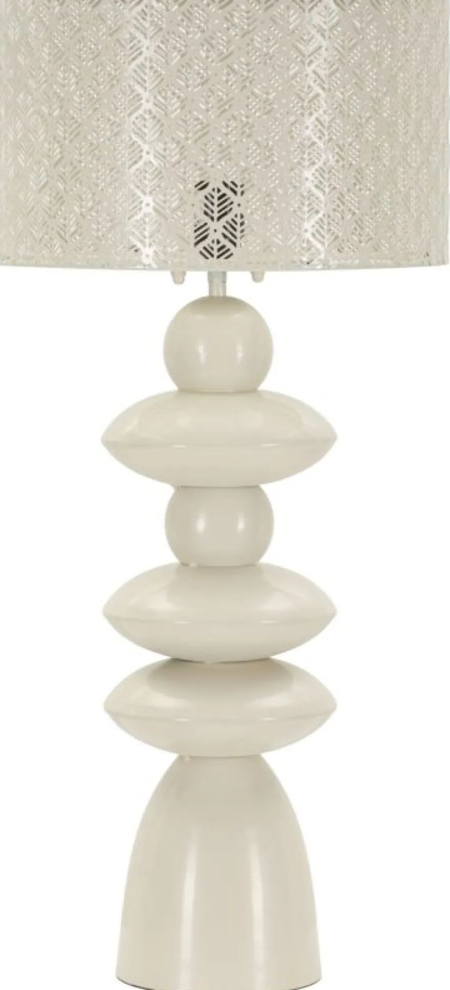 Lampe à poser en métal Carl 33 x 71 cm