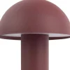 Lampe à poser en métal Fuego (Rouge ocre)