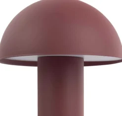 Lampe à poser en métal Fuego (Rouge ocre)