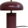 Lampe à poser en métal Joya (Mauve foncé)
