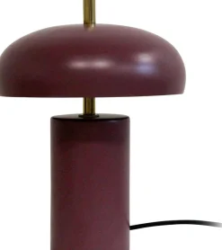 Lampe à poser en métal Joya (Mauve foncé)