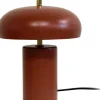Lampe à poser en métal Joya (Rouge ocre)