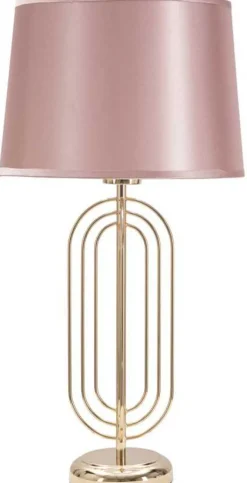 Lampe à poser en métal Krista 28 x 55 cm