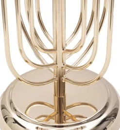 Lampe à poser en métal Krista 28 x 55 cm