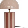 Lampe à poser en métal Rayado (Rose)