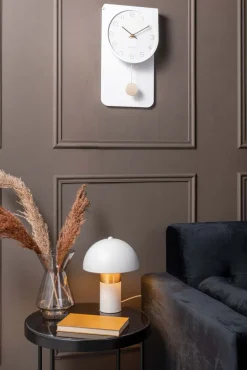 Lampe à poser en métal Seta (Blanc)