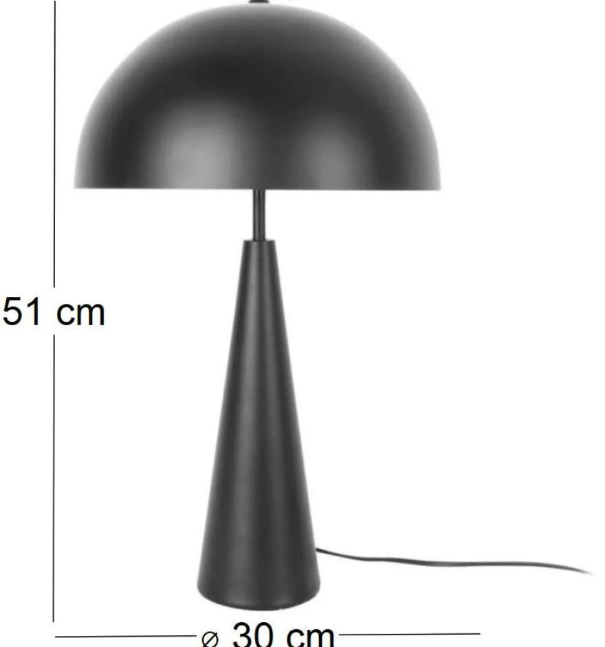 Lampe à poser en métal Sublime (Noir)