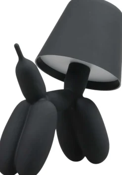 Lampe à poser led Balloon dog 16 x 10 x 18 cm (Noir)