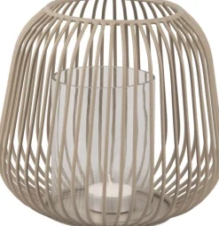 Lanterne en métal filaire Illuminate 17 x 15.5 cm (Gris foncé)