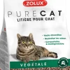 Litière végétale nature Purecat 8 litres