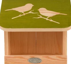 Mangeoire murale pour oiseaux Pochoir