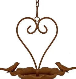 Mangeoire oiseaux suspendue Love 22 x 15 x 46 cm