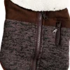 Manteau fourrure pour chien Natural 25 cm (Chocolat)