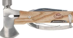 Marteau multifonction en acier inoxydable et bois de frêne