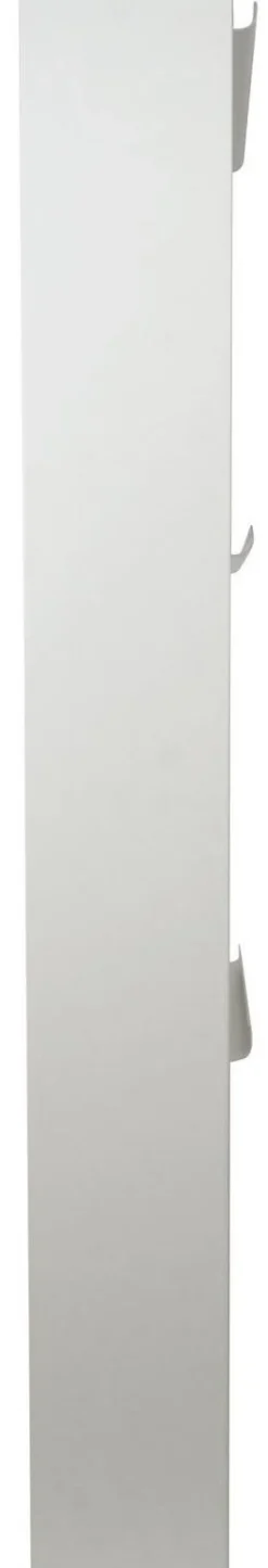 Meuble range chaussures en acier 3 abattants Brice (Blanc)