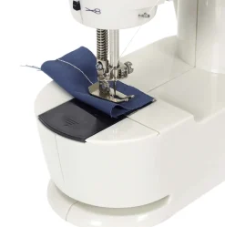 Mini machine à coudre avec table d'extension
