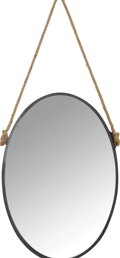 Miroir avec corde Matelot (Ovale)