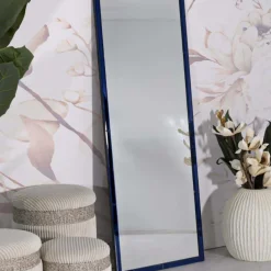 Miroir en MDF Berlin 55 x 2 x 150 cm (Bleu)