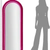 Miroir en MDF Cloé 60 x 4 x 160 cm (Fuschia)