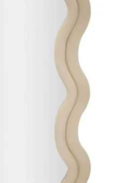Miroir en MDF Emily 60 x 6 x 160 cm (Crème)