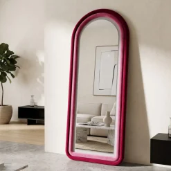 Miroir mural en MDF avec led intégrés Carol 60 x 160 cm