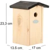 Nichoir mésange bleue en pin