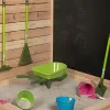 Outil de jardin en plastique pour enfant 70 cm (Râteau à feuilles)