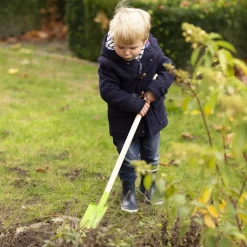 Outil de jardin pour enfant manche en bois (Pelle ronde)