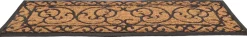 Paillasson en caoutchouc coco Arabesque XL
