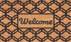 Paillasson en caoutchouc et coco Welcome