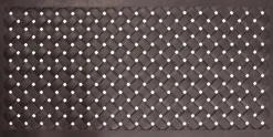 Paillasson en caoutchouc tressé (122 x 61 cm)