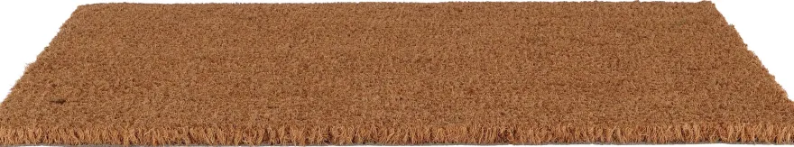 Paillasson en coco et PVC 60 x 40 cm (Uni)